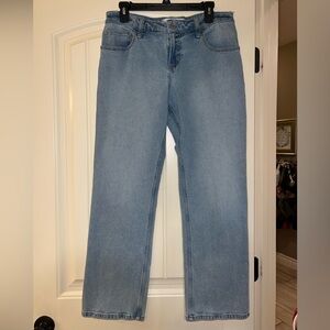 Hollister Light Blue Straight Leg Jeans